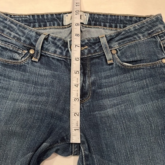 Paige Skyline Ankle Peg Skinny Mid Rise Size 25 - Picture 4 of 16